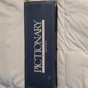 1985 Pictionary: The Game of Quick Draw First Edition board game